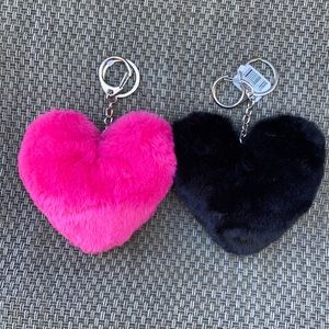 ⚜️Plush Heart Keychains!